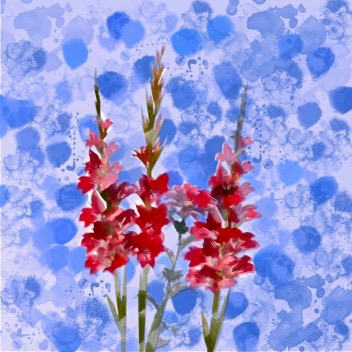 Gladiolas painting Gingezel web.jpg