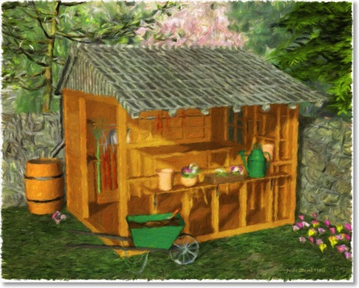 A potting shed.