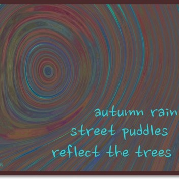 autumn-puddles-haiga-gingezel.jpg